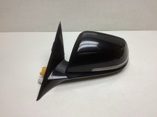 BMW 3 SERIES F30 F31 M SPORT WING MIRROR PASSENGER LEFT GLOSS MANUAL FOLD BLACK
