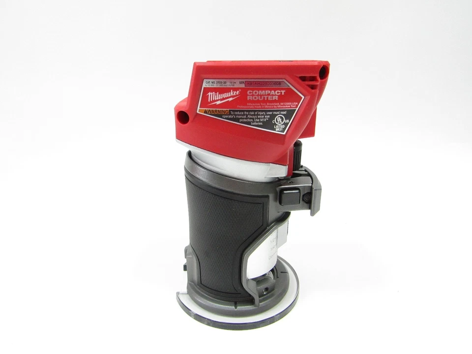 Router compacto sin escobillas Milwaukee 2723-20 M18 18V FUEL™ (solo herramienta) - NUEVO Foto 2 de 3
