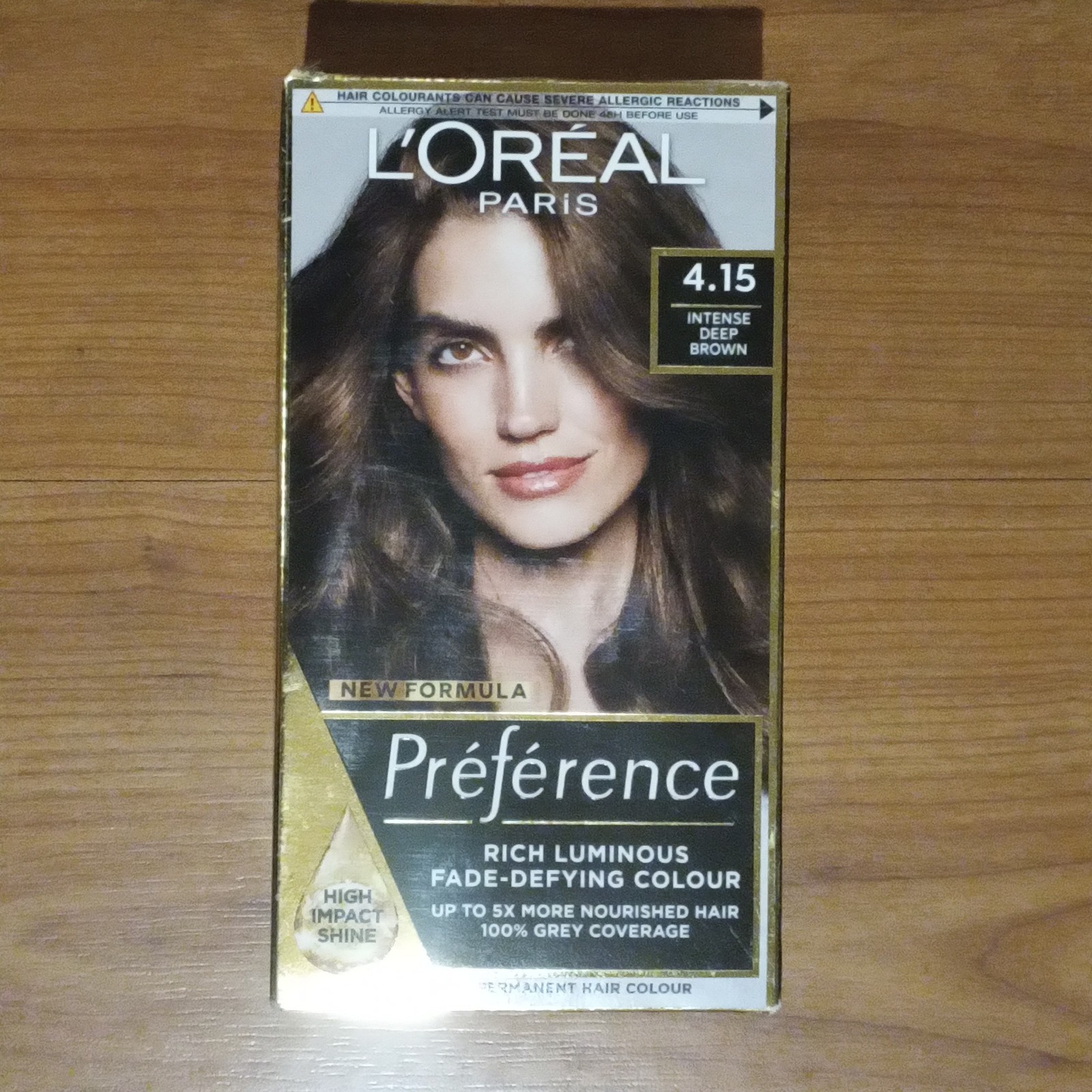L'Oreal Preference 4.15 Intense Deep Brown Pernament Hair Dye