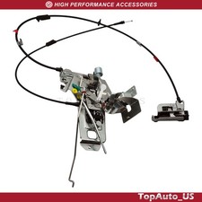 Right Sliding Door Latch Assembly With Handle Fits Ford E150 E250 E350 1992-2019