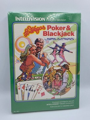 Las Vegas Poker and Blackjack (Intellivision 1979) Factory Sealed