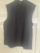 CSX Cutter Buck Golf Vest Mens Large Black 1/...