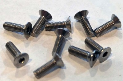(20) Stainless Steel Flathead Screws M3x10mm Buggy/Truggy TLR5962 Team Losi