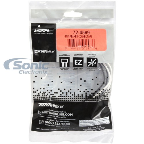 Metra 72-4569 Speaker Connection Harness for 1977-95 GM Vehicles | Car Audio - Picture 2 of 2