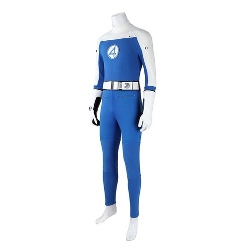 The Fantastic Four:First Steps Human Torch Cosplay Costume Halloween Jumpsuit - Picture 6 of 10