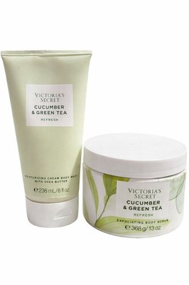 V.S. Cucumber & Green Tea Refresh Moisturizing Body Care Set Full Size