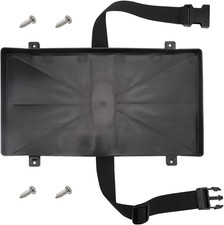 Heavy-Duty Group 27 Battery Tray with Strap for Marine, RV, and Automotive Use