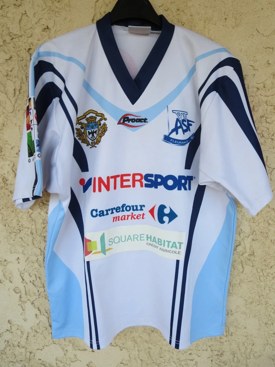 Maillot rugby stade français porté en match