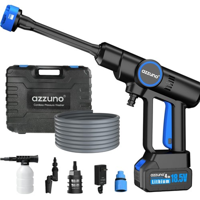 #ad Cordless Pressure Washer 850PSI Portable Pressure Washer 4000mAh Powerful W... $81.78