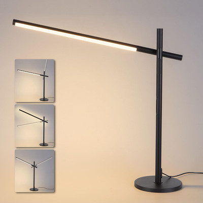 Dimmable LED Desk Lamp with Adjustable Arm & Head for Perfect Lighting