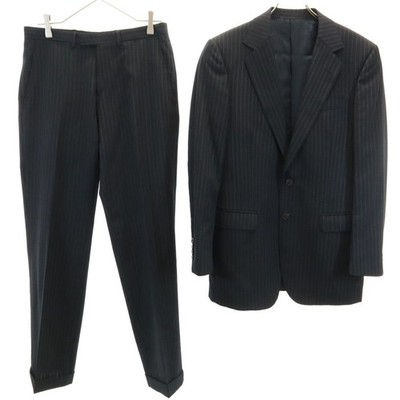 GUCCI Gucci Made in Italy Streifenmuster Anzug Oberteil und Unterteil Setup 4...