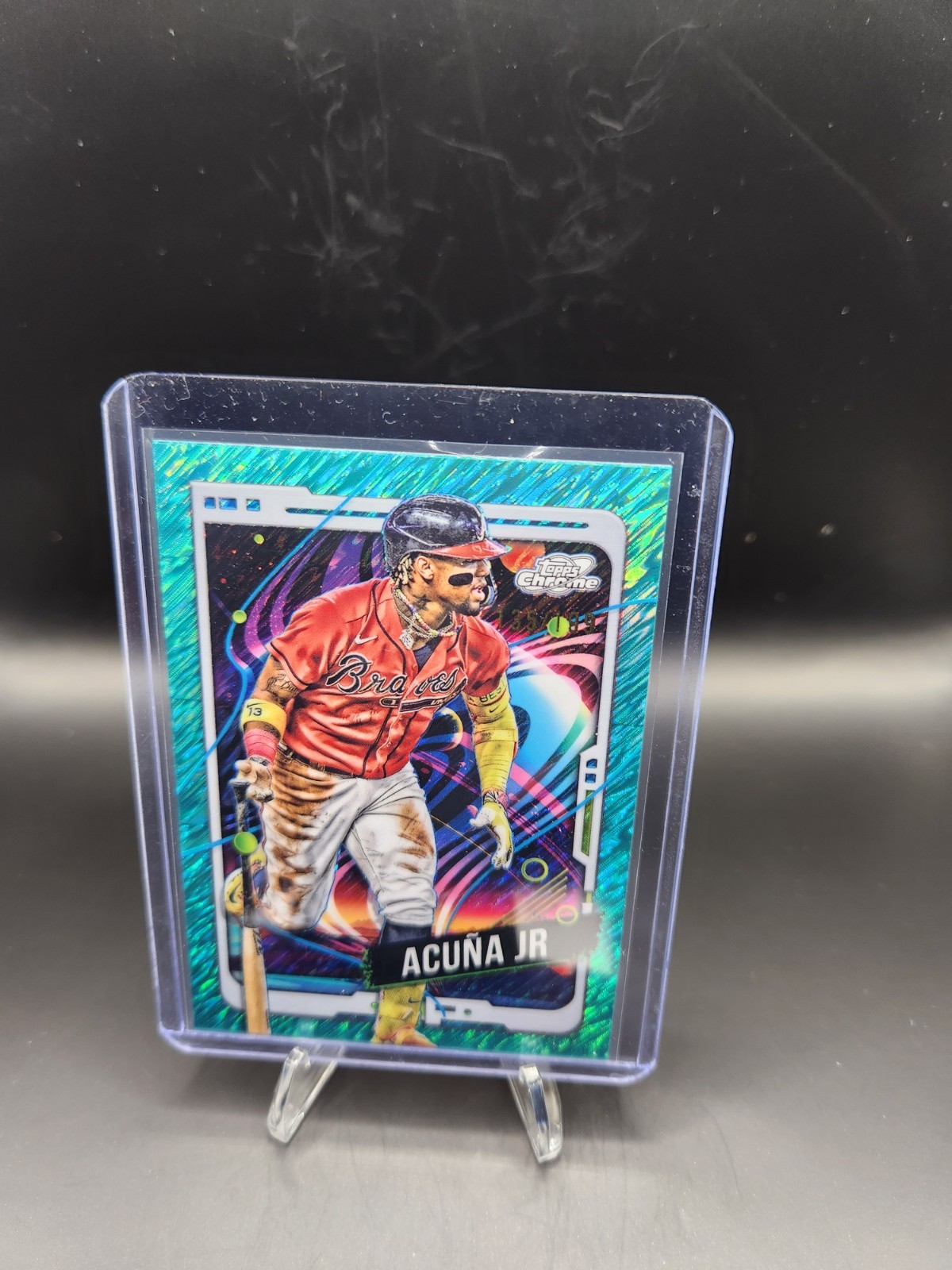 2024 Topps Cosmic Chrome Aqua Ronald Acuna Jr /199