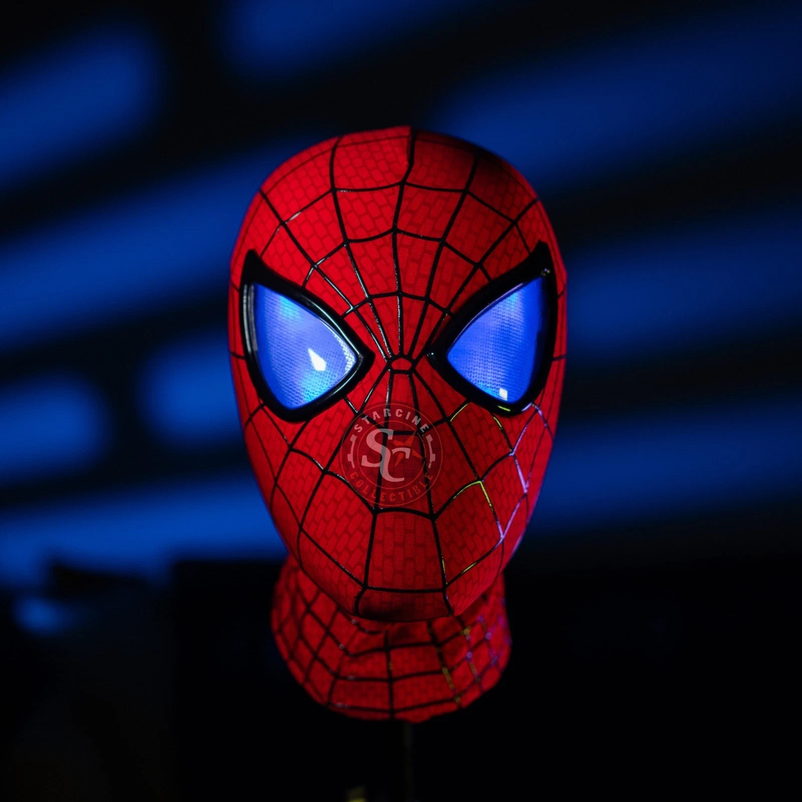 The Amazing Spider-Man Mask Spider-Man Cosplay Halloween! Moving Eyes!