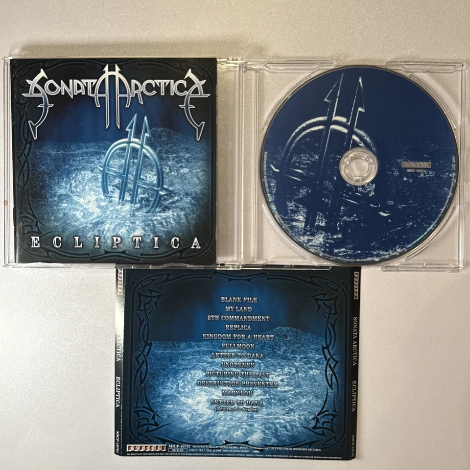 SONATA ARCTICA / ECLIPTICA ‘08 AVALON Mfg JAPAN OOP MICP-10761 Nm+ 12trx Foto 2 de 4