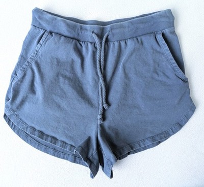 Colsie Lounge Shorts Sleep Bottoms Elastic Waist Pockets Blue Women's Size Small