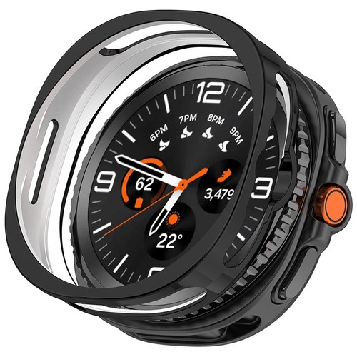Custodia protettiva orologio TPU cavo semi avvolto per Samsung Galaxy Watch8 Classic - Foto 7 di 22