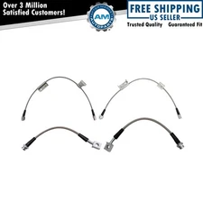 Brake Hose Set For 02-06 Cadillac 00-06 Chevrolet GMC