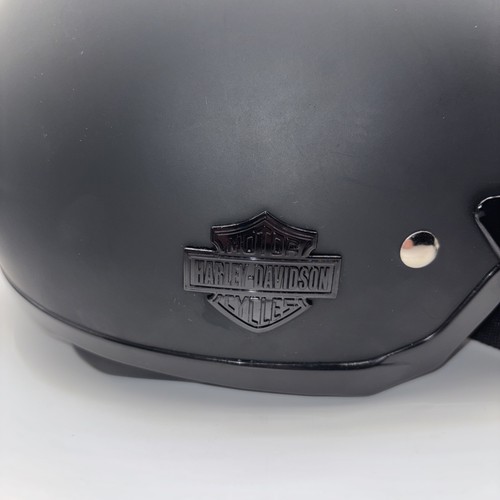 Harley-Davidson Half Helmet w/ Retractable Sun Shield Size S New Open Box - Picture 3 of 17