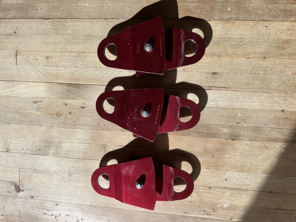 Lote de 3 poleas CMI 1/2" prusic minding.   Polea de buje de aluminio Foto 3 de 4