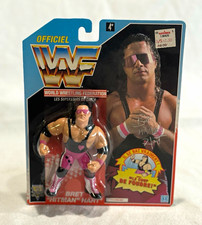 Hasbro WWF Bret "Hitman" Hart Action Figure 1992 French Version