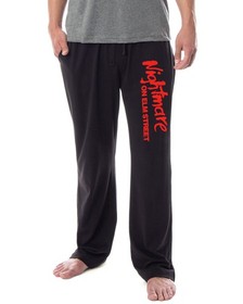 Nightmare On Elm Street Mens' Freddy Krueger Fire Film Sleep Pajama Set (Small)
