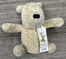 Gund Classic Winnie the Pooh Plush stuffed animal nubby fur vintage Disney 5  