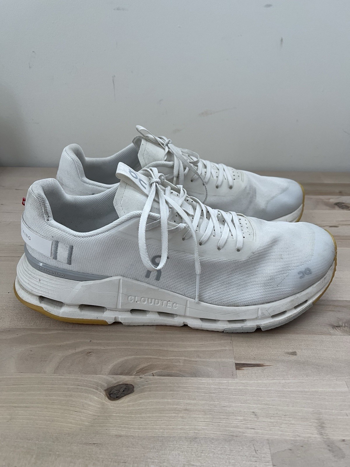 ON CLOUD Cloudnova White Cloudtec Running Sneaker… - image 4