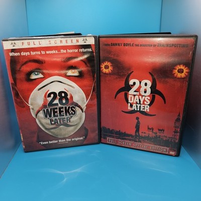 28 Days Later Full ScreenEdition w/ Alt Endings & 28 Weeks Later Full-screen 