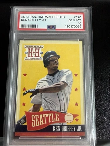 Ken Griffey Jr. PSA 10 - 2013 Panini Hometown Heroes - Reds, Mariners, HOF