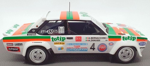 Top Marques Scala 1/18 TOP043H - FIAT 131 ABARTH TOTIP #4 Rally D'Elba 1982 - Foto 3 di 8