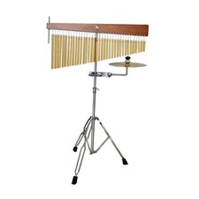 Adjustable Height Wind Chime Single-row Percussion 36 Note Chime with Cymbals