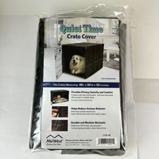 Quiet Time Crate Cover 48L X 30W X 33H Inches By MidWest Homes For Pets