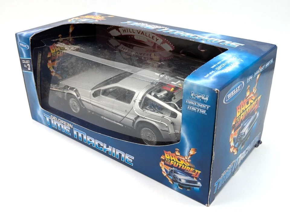 DeLorean Time Machine | Back to the Future | Welly - Image 2 of 4