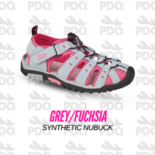 Womens Closed Toe Sandals PDQ L377 Walking Hiking Holiday Summer Shoes UK3-9