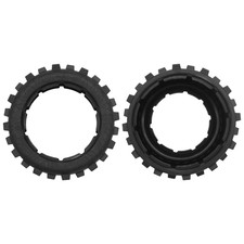 Rückseite Knobby Reifen aus Straße 170x80mm 2pc Für 1/5 HPI RV KM Baja 5B