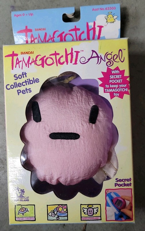 MIB Pink Tamagotchi Angel Soft Collectible Pets