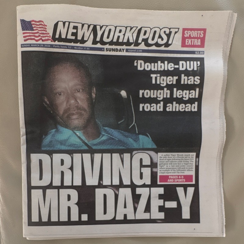 NEW YORK POST - SUNDAY MARCH 29, 2026 (DRIVING MR. DAZE-Y & SPORTS EXTRA)