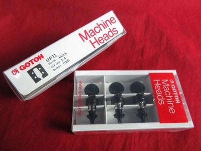 GOTOH High-end Ukulele Pegs UPTL-UBB-BK  Tuners Shipping from Japan