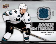 2014-15 Upper Deck - Rookie Materials Chris Tierney #RM41 (MEM, RC) Used