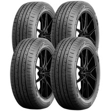 Qty 4 20555r16 Dunlop Blue Response As 91h Sl Black Wall Tires Qty 4 20555r16 Dunlop Blue Response As 91h Sl Black Wall Tires