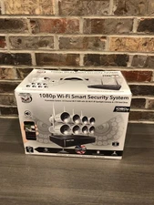 New Night Owl FTD4-81-8L 12 Channel 8 Camera Wired 2K 1TB DVR Security System