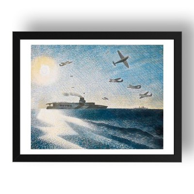 HMS Glorious in the Arctic (Art IWM ART LD 283) by Eric Ravilious