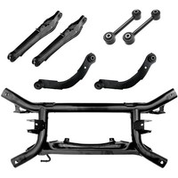AchsträGer FüR Dodge Caliber Jeep Compass 2WD Querlenker Hinterachse 7 Teilig