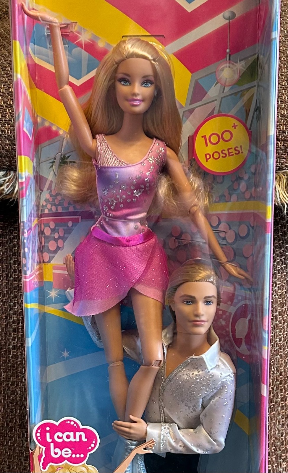 2011 Mattel &ldquo;I Can Be&hellip;&rdquo; ICE SKATER Barbie and Ken in G