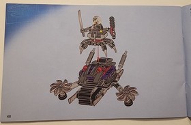 LEGO Ninjago Master of Spinjitzu 70722 Overborg Attack Instruction Manual ONLY!
