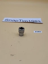 Snap-On Tools  FS121 3/8" Flank Drive Shallow Socket 6 Point SAE USA