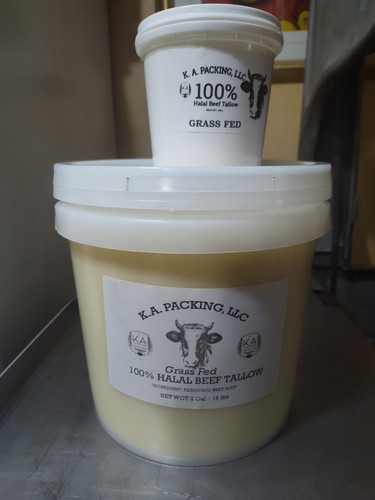 Grass Fed Halal Beef Tallow 2 Gallon - Picture 3 of 3