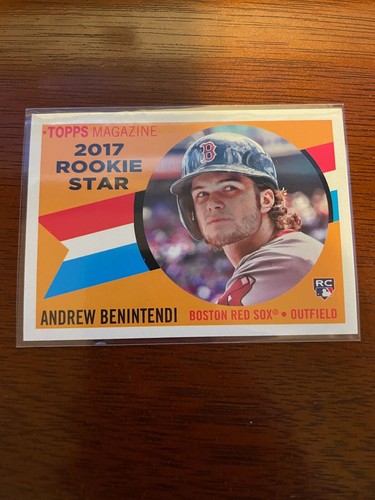 2017 Topps Archives '60 Rookie Stars #RS3 Andrew Benintendi RC - Red Sox