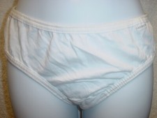 Jockey Combed Cotton Panty Size 6 Mixed Lot of White/Ivory Lot of 4 SP