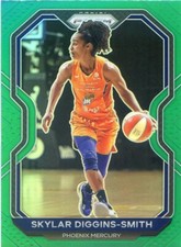 2021 Panini WNBA Prizm SKYLAR DIGGINS-SMITH #64 GREEN PRIZM MERCURY